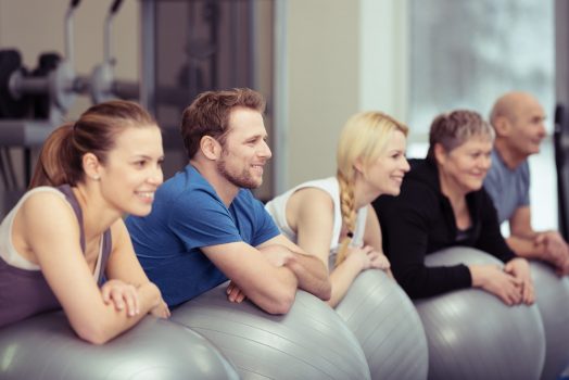 rückenschule im fitness-studio